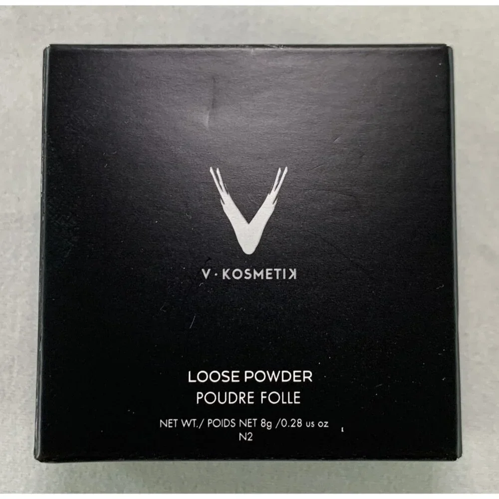 V Kosmetik Loose Powder N2 Cool Neutral 8g Lightweight Matte Finish Setting NEW